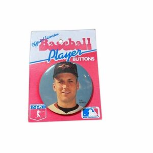 Vintage Cal Ripken Jr. 3” Button 1992 Officially Licensed MLB